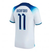Camiseta Inglaterra Marcus Rashford #11 Primera Equipación Replica Mundial 2022 mangas cortas